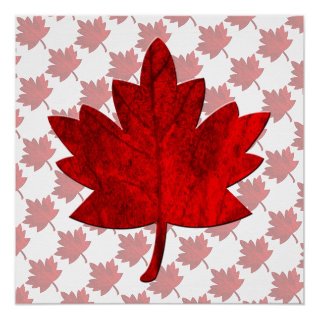 Canada-Maple Leaf Poster (Front)