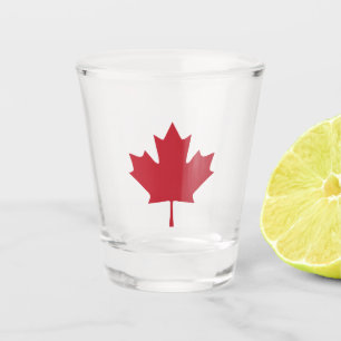 Canada Maple Leaf Shot Glass