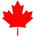 Canada Maple Leaf Standing Photo Sculpture<br><div class="desc">Canada Maple Leaf Photo Sculpture</div>