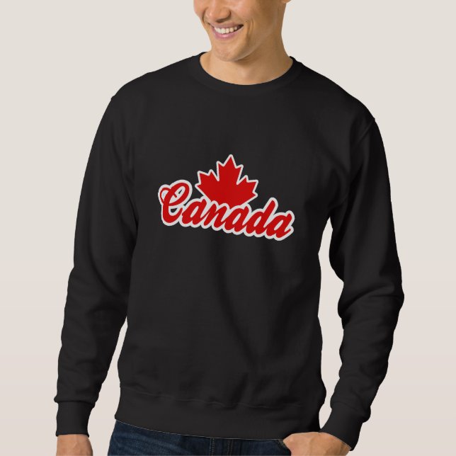 Canada Maple Leaf Sweatshirt (Front)