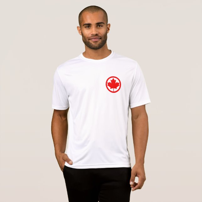 Canada Maple Leaf    T-Shirt (Front Full)