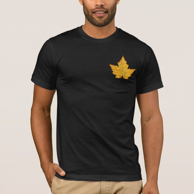 Canada Maple Leaf T-Shirt Canada Souvenir Shirt (Front)