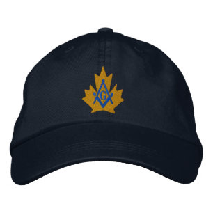 Canada Masonic Embroidered Hat
