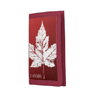 Canada Money Clips Custom Canada Maple Leaf Clips  Trifold Wallet