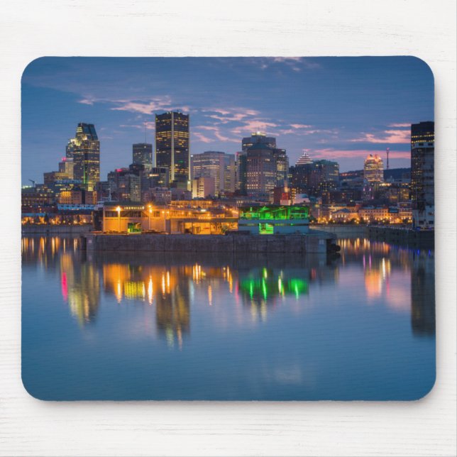 Canada, Montreal, skyline and Old Port Mouse Pad (Front)