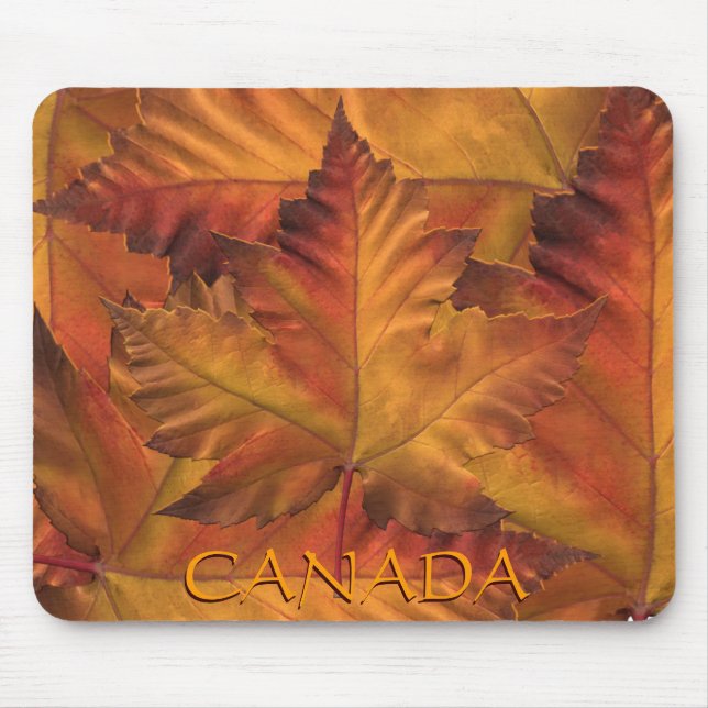 Canada Mousepad Canada Maple Leaf Mousepad Gifts (Front)