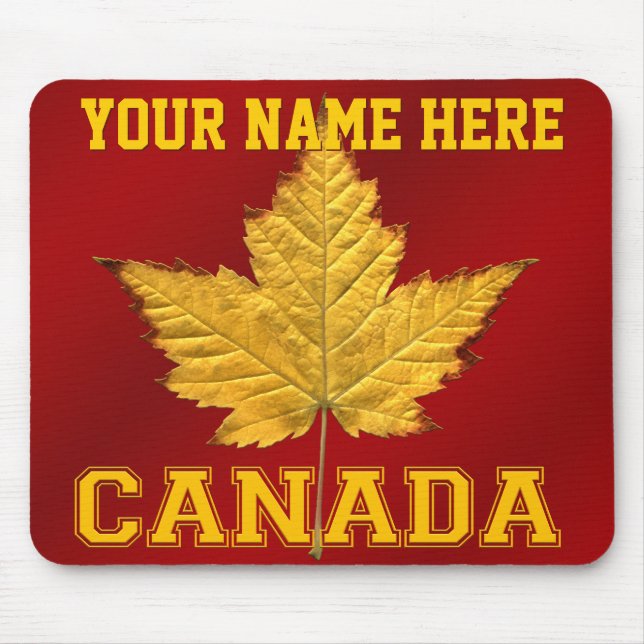 Canada Mousepad Custom Canada Varsity Mousepad (Front)