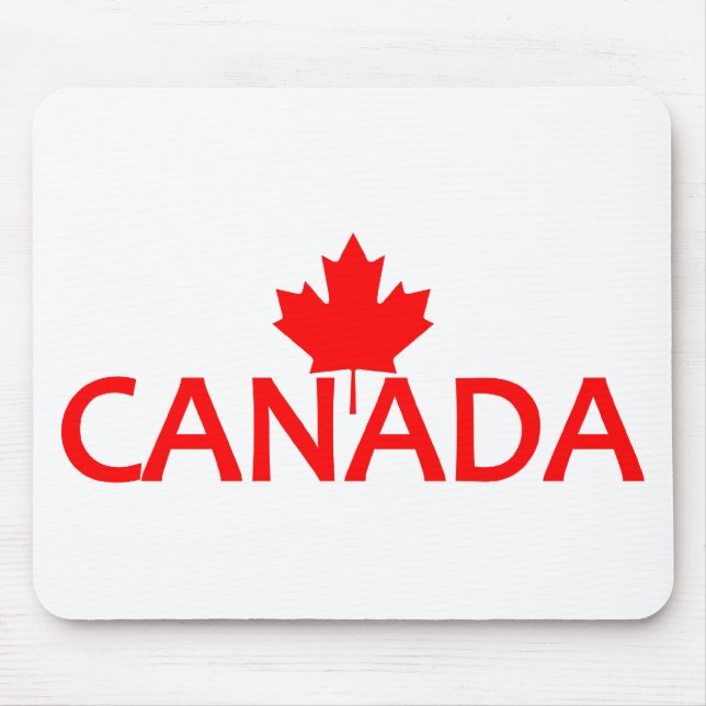 Canada mousepad, customise mouse pad (Front)