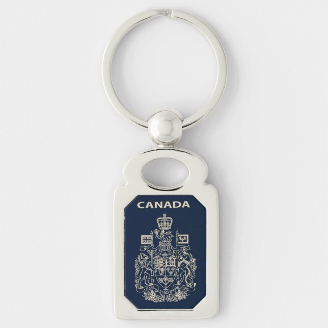 Canada national emblem key ring (Front)