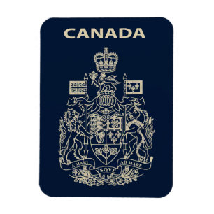 Canada national emblem magnet