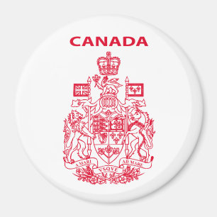 Canada national emblem magnet