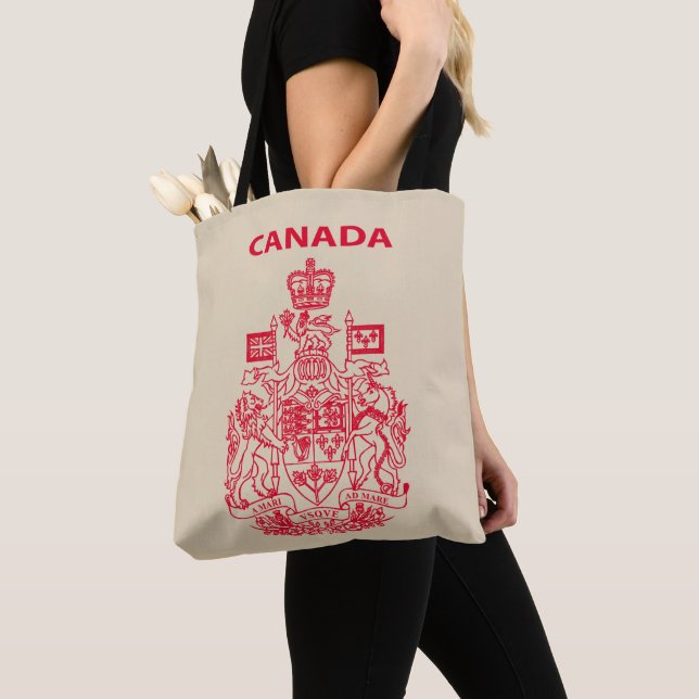 Canada national emblem tote bag (Close Up)