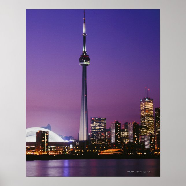 Canada National Tower, Toronto, Canada Poster (Front)