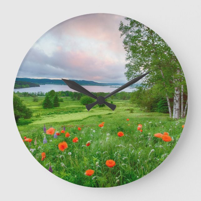 Canada, New Brunswick, ,  3 Large Clock (Front)