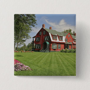 Canada, New Brunswick, Campobello Island. 15 Cm Square Badge