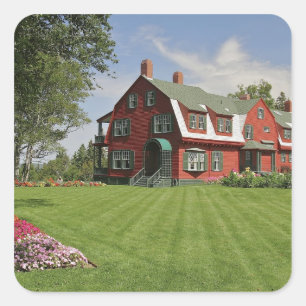 Canada, New Brunswick, Campobello Island. Square Sticker