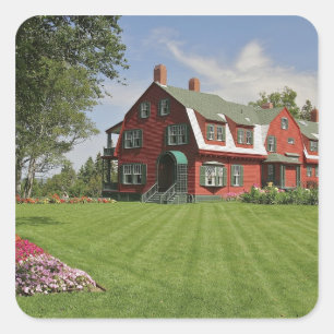 Canada, New Brunswick, Campobello Island. Square Sticker