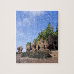 Canada, New Brunswick, Hopewell Cape, Bay of Jigsaw Puzzle
