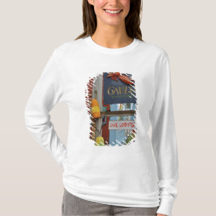 Canada, New Brunswick, St Andrews. Colourful T-Shirt
