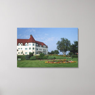 Canada, New Brunswick, St Andrews. The Fairmont Canvas Print