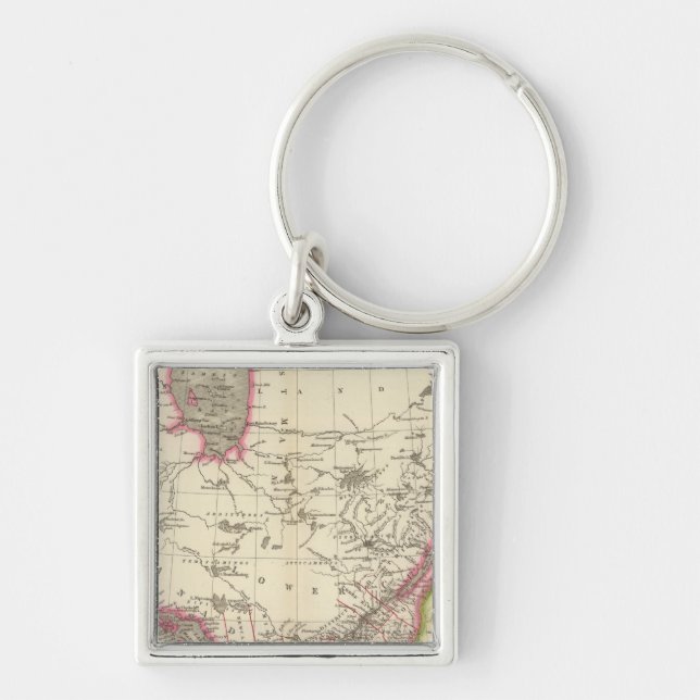 Canada, New Brusnwick, and Nova Scotia Key Ring (Front)