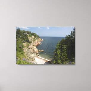 Canada, Nova Scotia, Cape Breton Island, Cabot Canvas Print