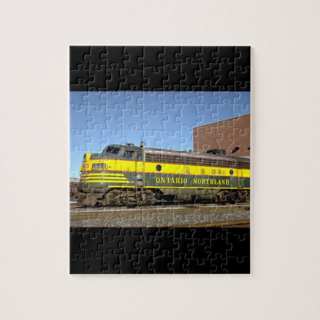 Canada, Ontario, Northland_Trains of the World Jigsaw Puzzle (Vertical)