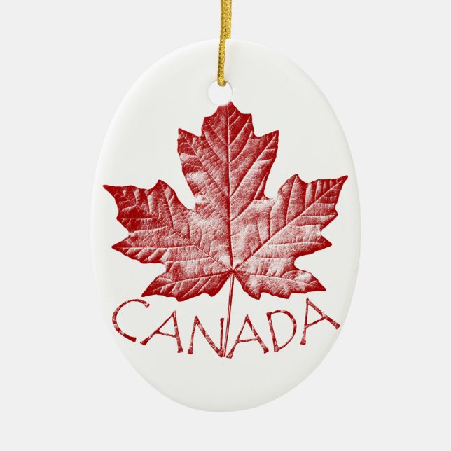 Canada Ornament Personalised Souvenir  Canada Gift (Front)