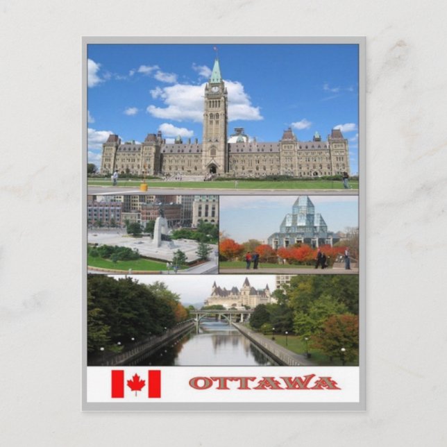 Canada - Ottawa - Mosaic - Postcard (Front)