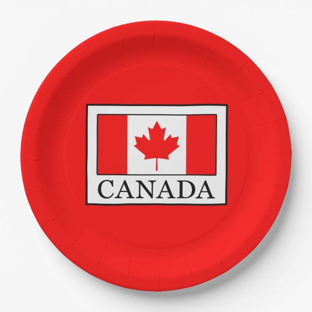 Canada Paper Plate (Front)