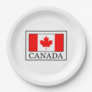Canada Paper Plate