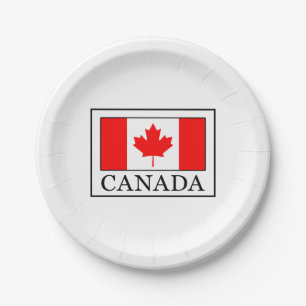 Canada Paper Plate