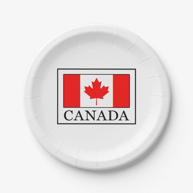 Canada Paper Plate (Front)