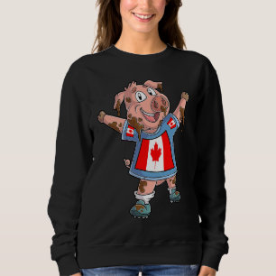 Canada pig fan sweatshirt