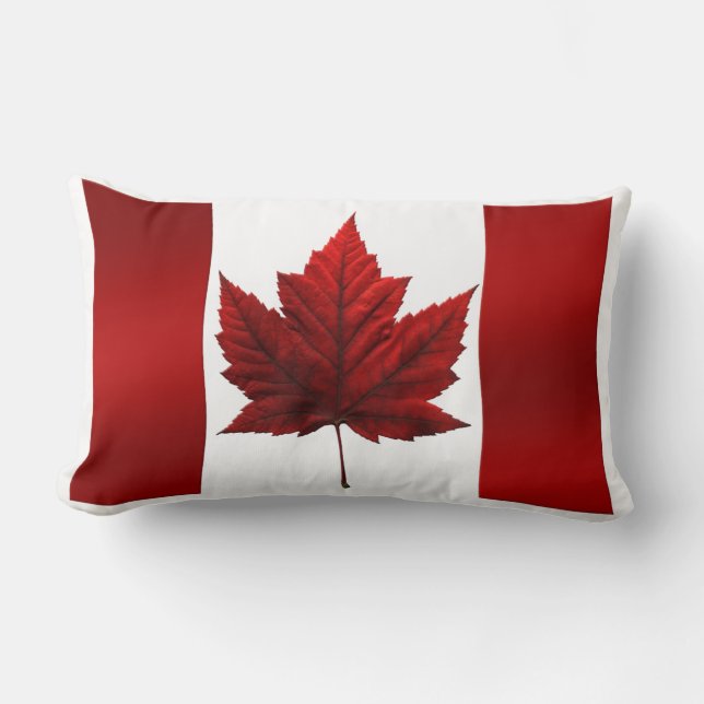 Canada Pillow Canadian Flag Souvenir Pillow (Front)