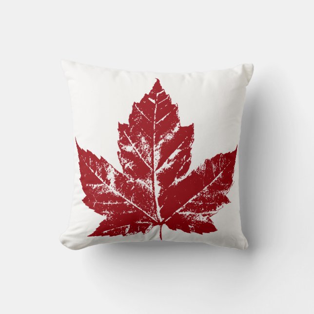 Canada Pillow Cool Canadian Souvenir Pillow (Front)