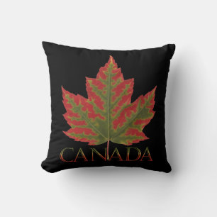 Canada Pillow Personalise Canada Maple Leaf Pillow