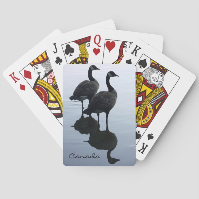 Canada Playing Cards Canada Custom Souvenir Cards (Back)