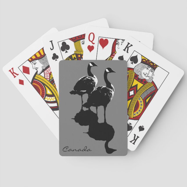 Canada Playing Cards Canada Custom Souvenir Cards (Back)