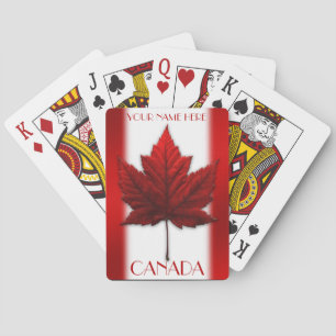 Canada Playing Cards Canada Flag Souvenir Cards