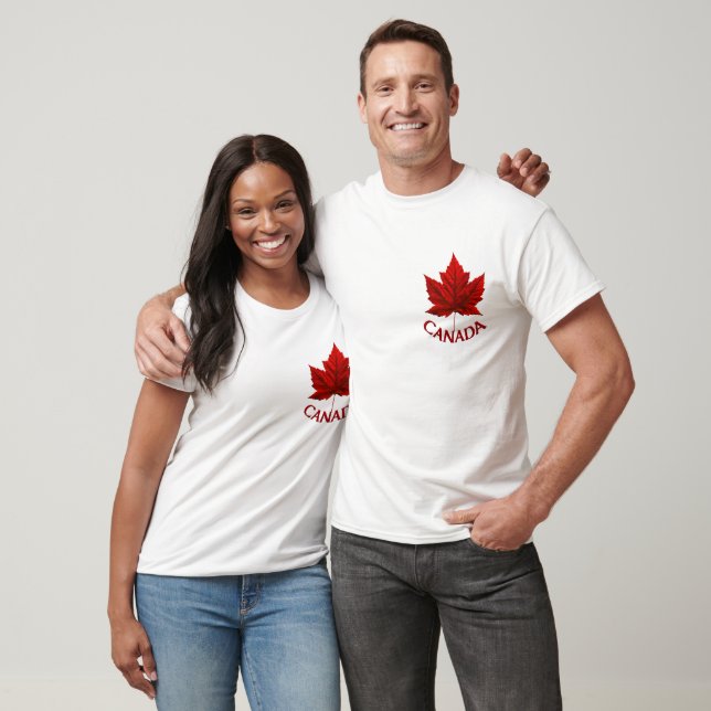 Canada Polo Shirt Canada Maple Leaf Shirt Men's (Unisex)