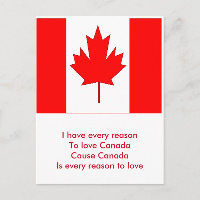 Canada Postcard (Front)