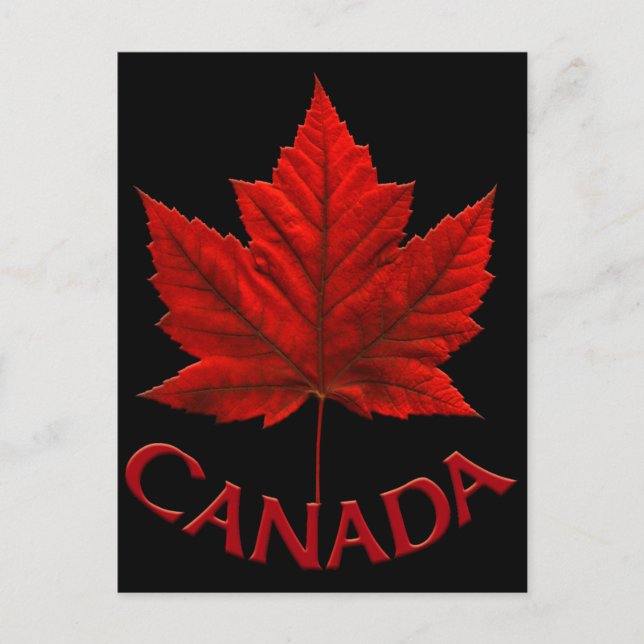 Canada Postcards Custom Canada Souvenir Postcards (Front)