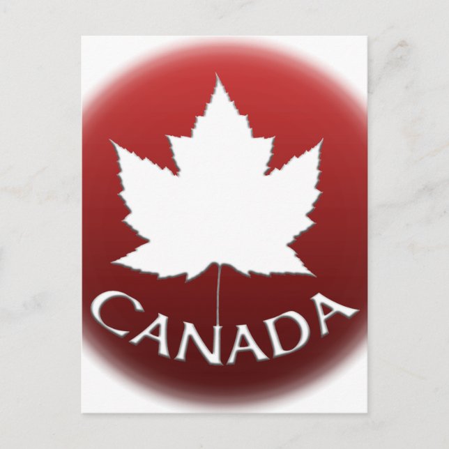 Canada Postcards Custom Canada Souvenir Postcards (Front)