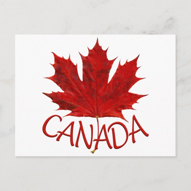 Canada Postcards Custom Canada Souvenir Postcards (Front)