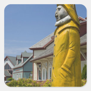 Canada, Prince Edward Island, Borden-Carleton. Square Sticker