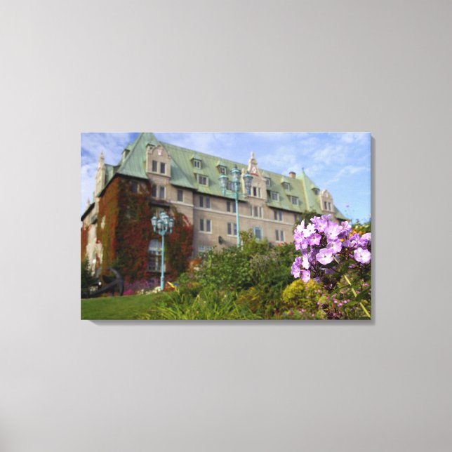 Canada,  Quebec. Charlevoix region, 2 Canvas Print (Front)