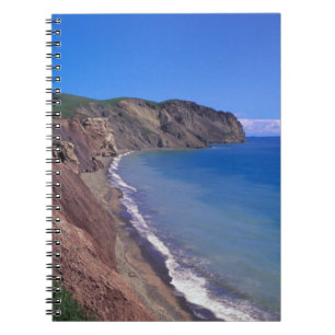 Canada, Quebec, Magdalen Islands, Cap Alright 2 Spiral Notebook