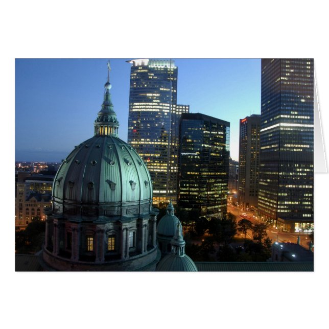 Canada, Quebec, Montreal. Downtown Montreal, (Front Horizontal)