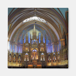 Canada,  Quebec,  Montreal. Interior of Notre 2 Magnet